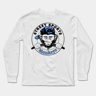 Monkeys Street Sports Long Sleeve T-Shirt